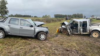 un hombre fallecido y otro grave tras siniestro de transito en cerro largo