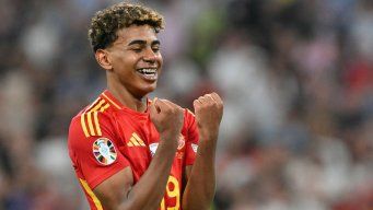 Foto: AFP. Lamine Yamal.