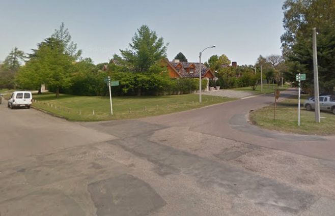 Imagen de Google. Esquina donde ocurrió el intento de rapiña.