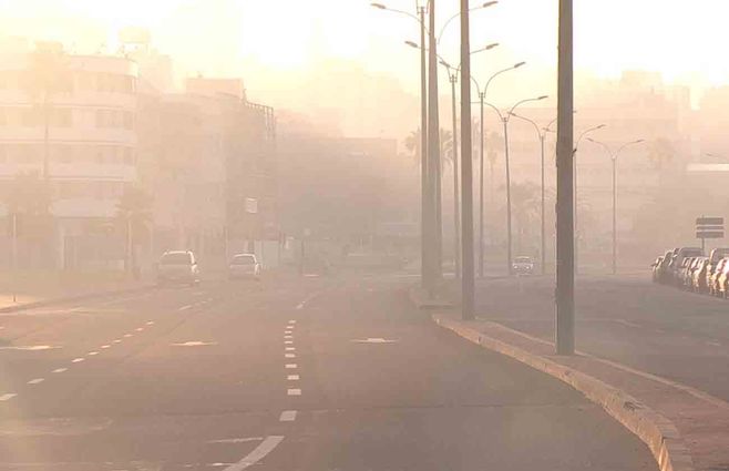 Tiempo nuboso en todo el país; hacia la tarde desmejora