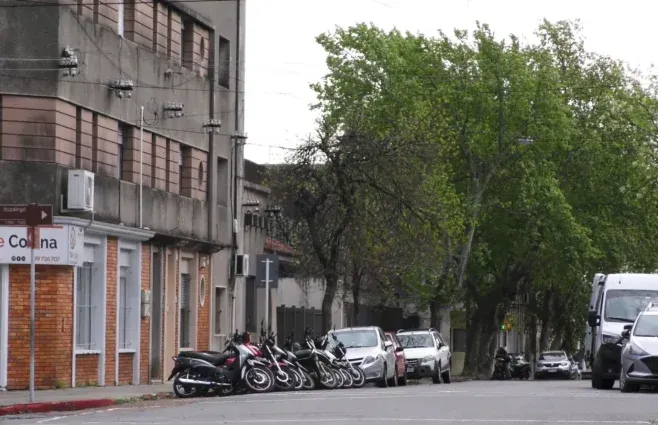 Foto: Subrayado. Zona de la vivienda donde ocurrió el crimen.