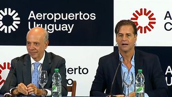 presidente lacalle pou participo del inicio de obras en el aeropuerto de carmelo