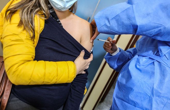 Foto: FocoUy. Vacunación.