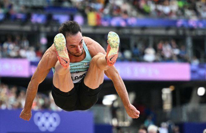 Emiliano Lasa ganó el oro en salto largo en el Panamericano de atletismo y aseguró su lugar en Lima 2027