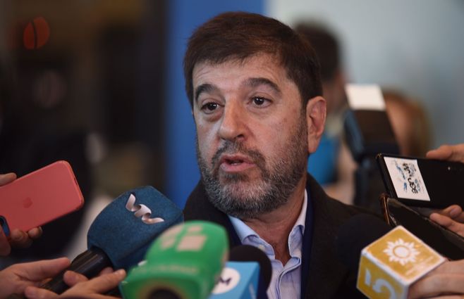 Fernando Pereira en Torre Ejecutiva. Foto: Foco UY