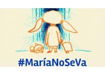 #MaríaNoSeVa, la campaña para evitar que la niña vuelva a España