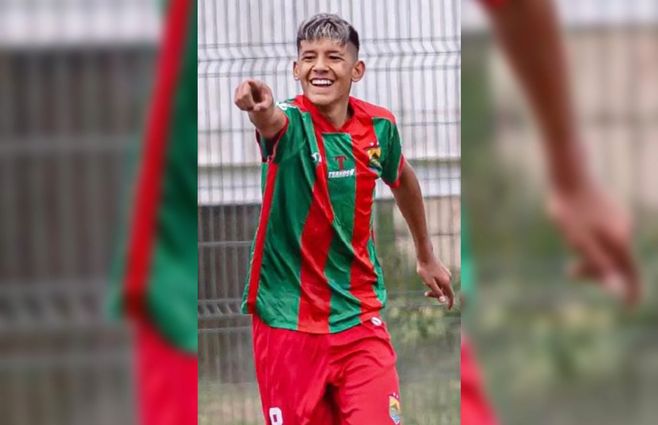 Foto cedida a Subrayado. Santiago Rodríguez jugaba en las formativas de Rampla.