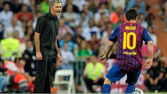 Messi Mourinho
