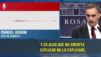 justicia argentina investiga pago de viaje de adorni en avion privado a punta del este; el paquete esta valuado en mas de usd 40.000