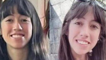 Fotos difundidas por la familia de Mariana Rivero, al momento de la búsqueda.