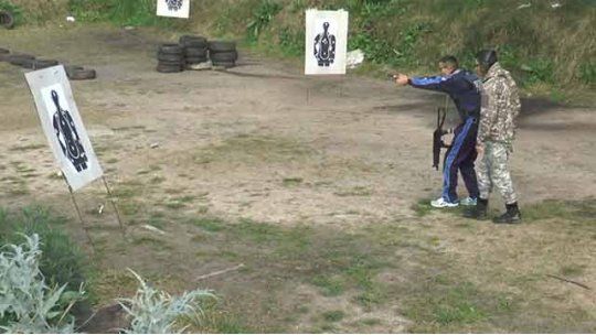 entrenamiento tiro