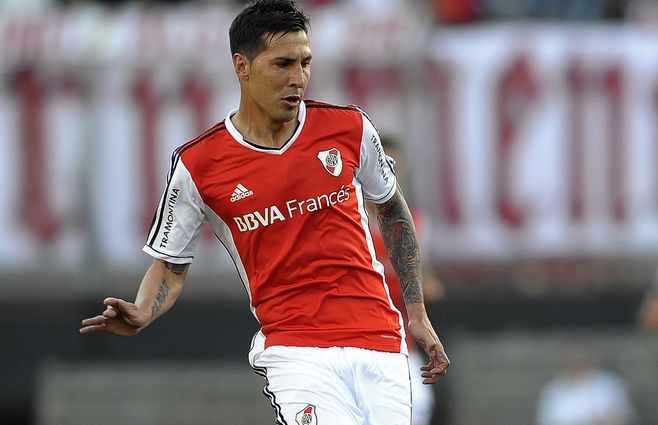 Fabbro en su paso por River Plate en 2014. 