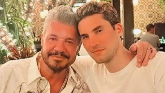 Foto: Instagram. Marcelo y Francisco Tinelli.