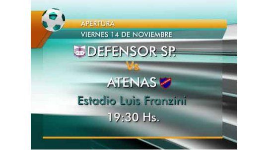Defensor Atenas placa