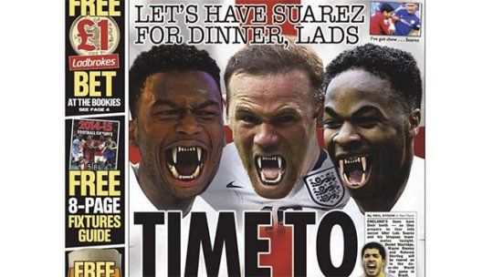 The Sun dice que es hora de devolver la mordida a Luis Suárez