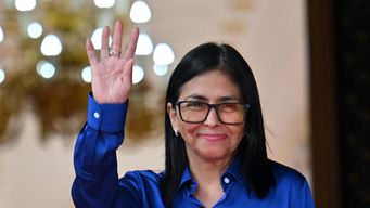 Delcy Rodríguez. Foto: AFP