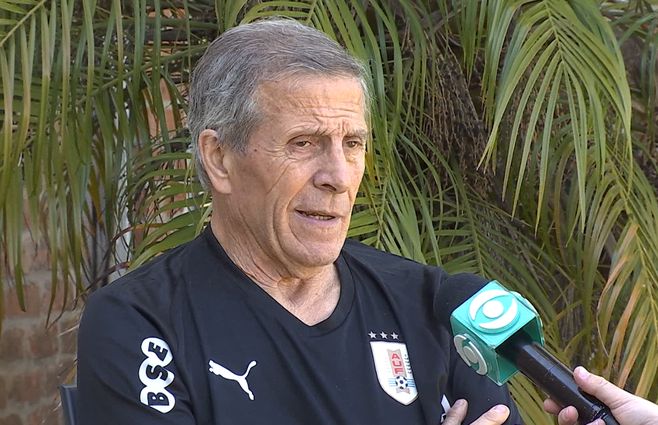 Tabárez en nota con Subrayado.