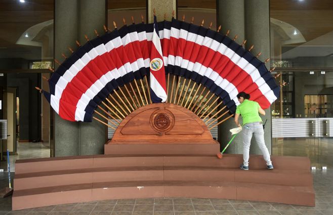 CORTE ELECTORAL COSTA RICA BANDERA