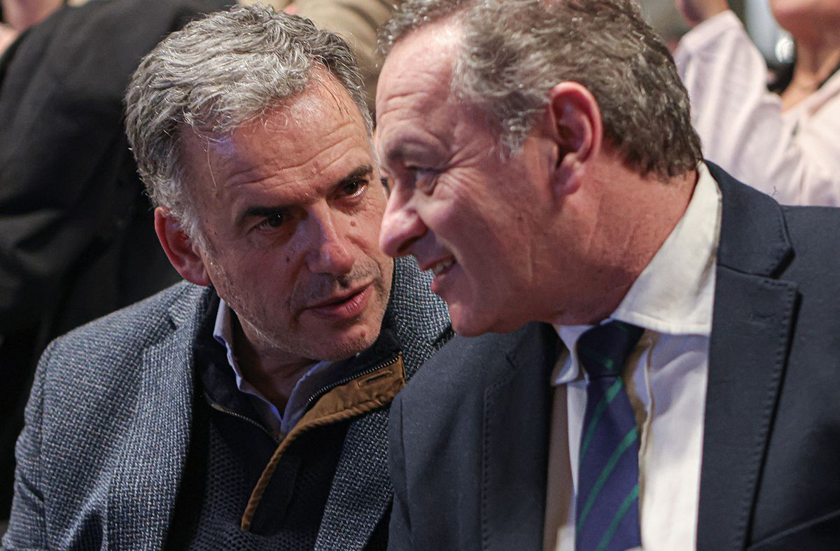 Orsi y Delgado juntos. Foto: FocoUy