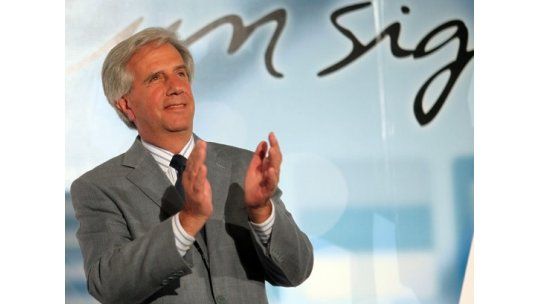 Yo no voy a ser candidato...en el 2029,  ironizó Tabaré Vázquez