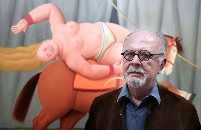 Fernando Botero, Medellín, Colombia 1932 - Mónaco 2023. Foto: AFP.