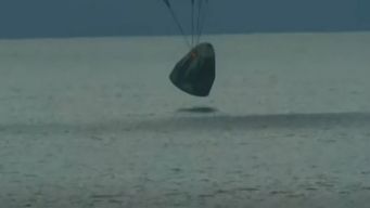 volvieron sanos y salvos los 4 turistas espaciales que viajaron sin austronauta profesional