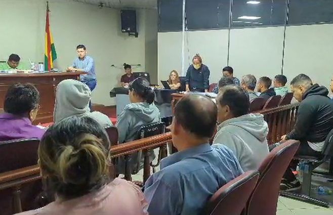 Audiencia judicial con los detenidos por el caso Marset.&nbsp;