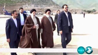 Captura de pantalla, vía AFP. Presidente de Irán, Ebrahim Raisi.