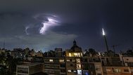 Advertencia naranja por tormentas fuertes y severas. Foto: FocoUy