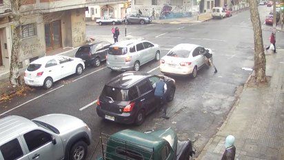 los ladrones del semaforo ahora roban en canelones y paraguay