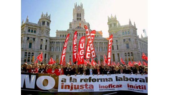 Decenas de manifestaciones en España contra la reforma laboral