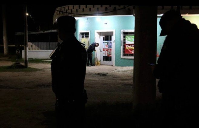 Foto: Rodrigo Mesías, cedida a Subrayado. Escena del homicidio de la mujer, en Ciudad del Plata.