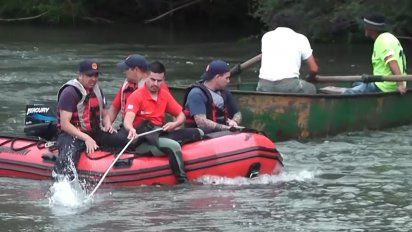 hallan el cuerpo del joven de 20 anos que se ahogo en el rio cuareim