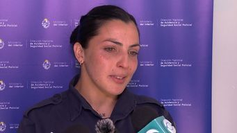 rocio es la primera mujer policia que recibe una vivienda del plan avanzar: nos proyecta diferente con la familia