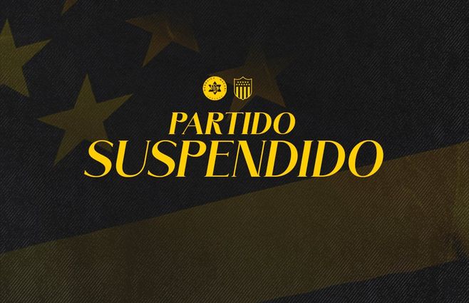 Imagen: Peñarol Basketball en X. Así informó el club sobre la suspensión del partido en Larre Borges.
