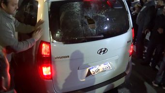 hay personas identificadas, aseguro heber sobre las agresiones a robert silva