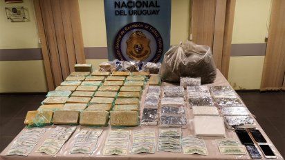 incautaron mas de 60 kilos de drogas por unos 800.000 dolares
