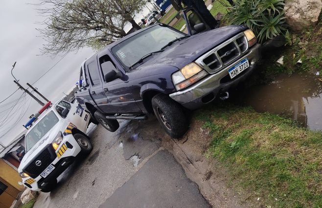 Foto cedida a Subrayado. Persecución y arresto en Nuevo París.