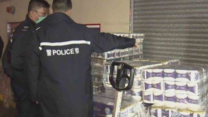 robo a mano armada de papel higienico en hong kong por el coronavirus