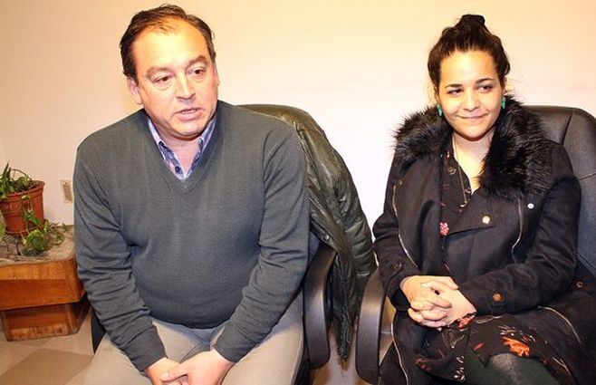 Cinthya Moizo, directora de Cultura de Paysandú. Esta es la oportunidad de mi vida; estoy feliz y un poco asustada también.