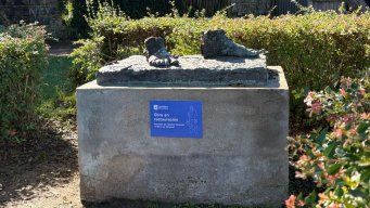 Foto: Mª. Eugenia Scognamiglio, Subrayado. Robo de la escultura en el Prado.