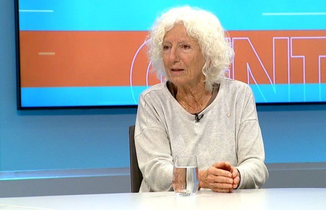 Elena Zaffaroni, integrante de Familiares de Detenidos Desaparecidos.