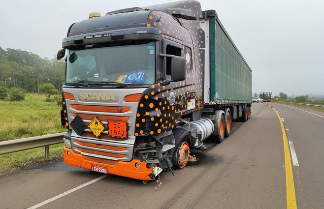Foto: Policía Caminera. Accidente fatal en ruta 5 a la altura de Tacuarembó.