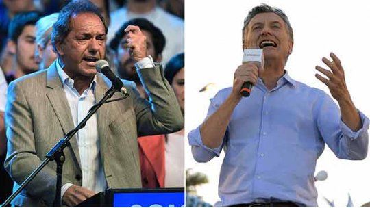 macri scioli elecciones argentinas