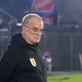 Bielsa habló y elogió a Valverde. Foto: AFP Bielsa habló y elogió a Valverde. Foto: AFP