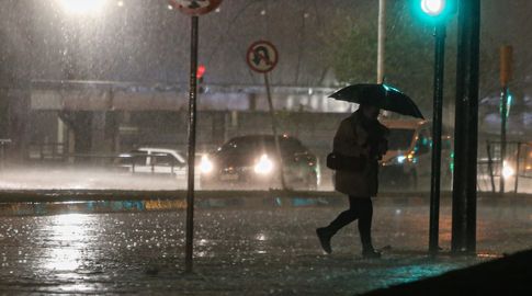 Doble alerta por tormentas y lluvias.&nbsp;