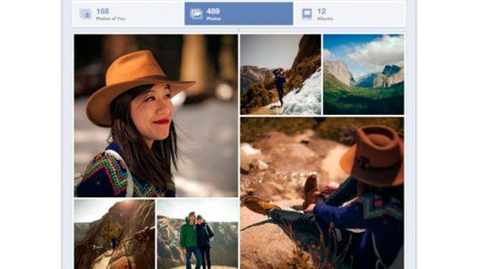 Facebook cambiará la presentación de las fotos