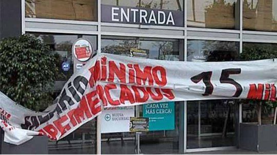supermercados en conflicto salarios