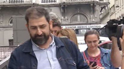 Daniel Placeres ingresa al juzgado de Crimen Organizado