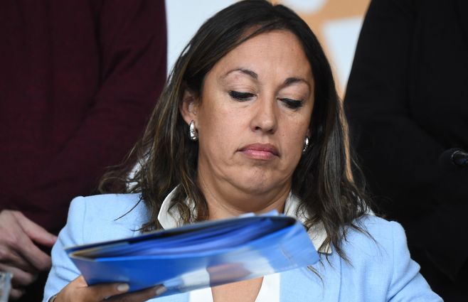 Foto: FocoUy. Fernanda Cardona, ministra de Industria.